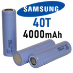 Batería Samsung 40T 21700 4000 mAh (incluye caja transporte) pack 2 unidades