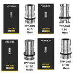 Resistencias Voopoo Tpp Pack 3 Unidades Original
