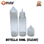 Botella tipo chubby 50 ml clear