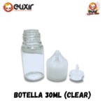Botella tipo chubby 30 ml Clear & Black - Imagen 11
