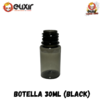 Botella tipo chubby 30 ml Clear & Black - Imagen 9