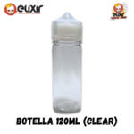 Botella tipo chubby 120 ml Clear & Black - Imagen 12