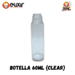 Botella Elixir chubby  60 ml Clear & Black - Imagen 9