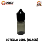 Botella tipo chubby 30 ml Clear & Black - Imagen 8
