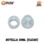 Botella tipo chubby 30 ml Clear & Black - Imagen 15