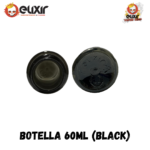 Botella Elixir chubby  60 ml Clear & Black - Imagen 3