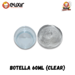 Botella Elixir chubby  60 ml Clear & Black - Imagen 4