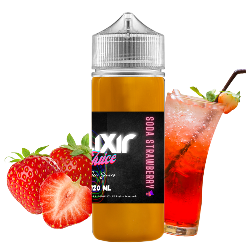 *Elixir Juice Strawberry Soda 120 ml - Elixir Vaper Shop y Concentrados