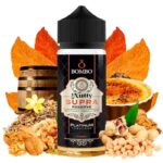 Bombo - Gama Platinum Tobaccos Nutty Supra Reserve 100ml + Booster para dejar en 3mg - Imagen 2