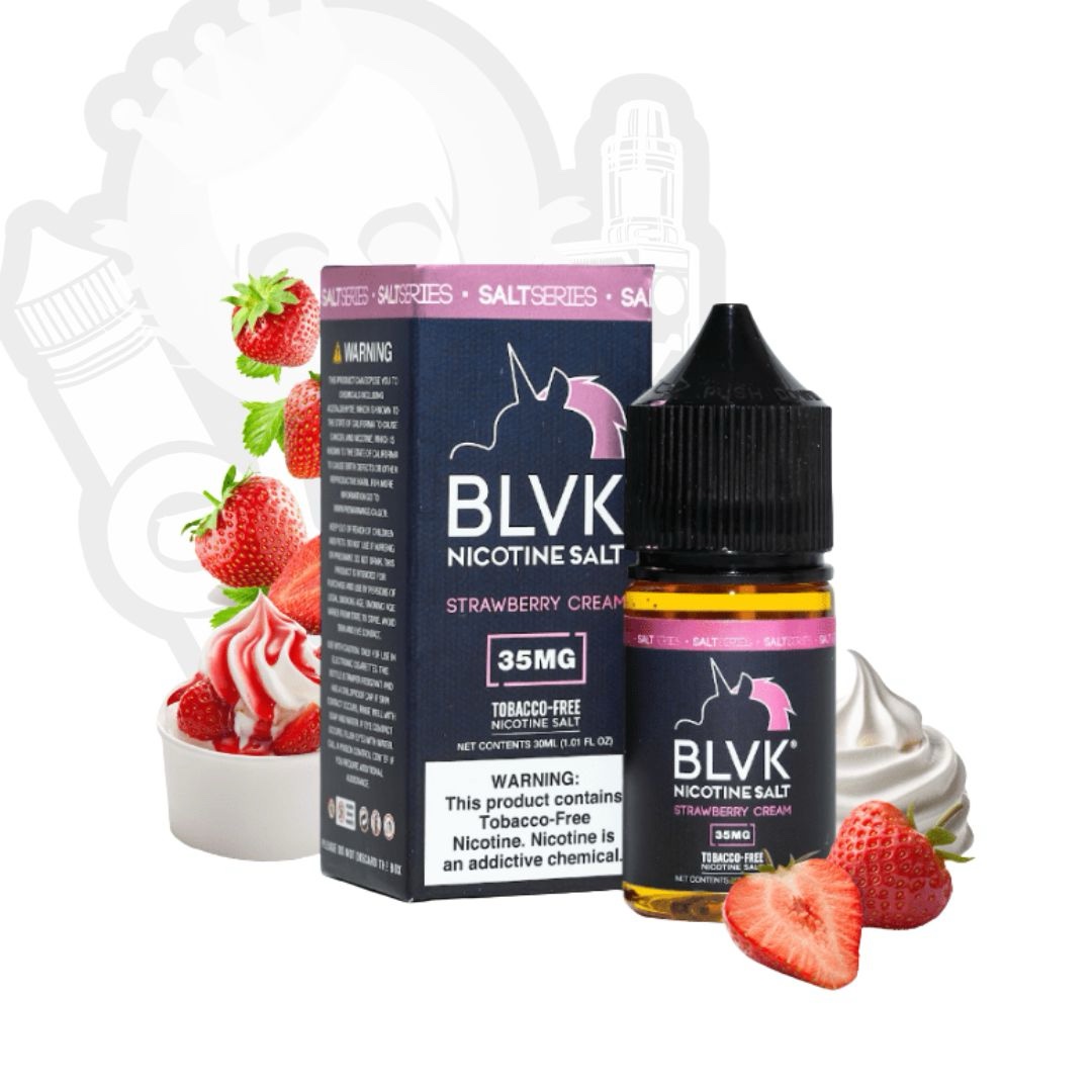 venta-exclusiva-para-mayores-de-18-anos-strawberry-cream BLVK - Salt Strawberry Cream 35mg 30ml - Imagen 1
