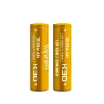 Vapcell - Baterias K30 INR18650 mAh 30A (Pack 2) con estuche