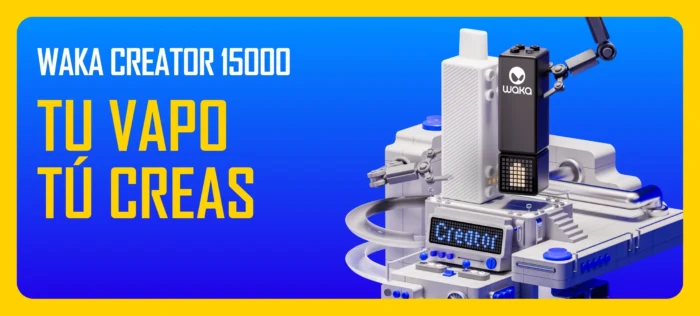 Waka - Creador Kit 15000 puffs - Imagen 2