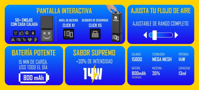 Waka - Creador Kit 15000 puffs - Imagen 3