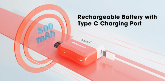 Vaporizador Desechable - YUMI RC5000 650mAh - Imagen 4