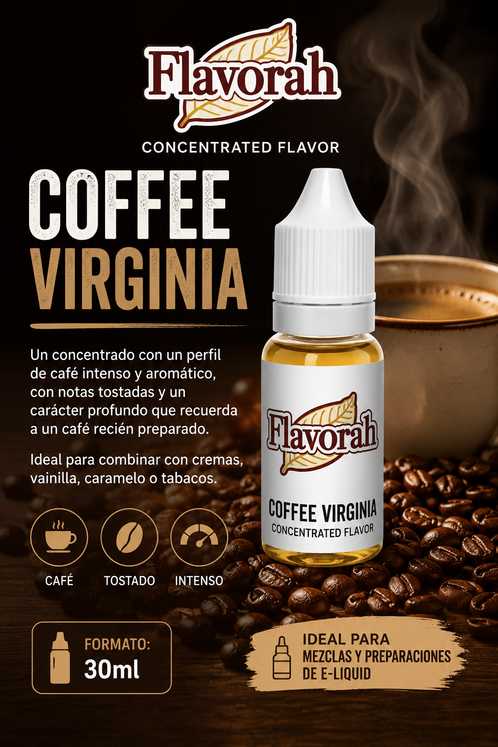 Flavorah – Coffee Virginia 30ml